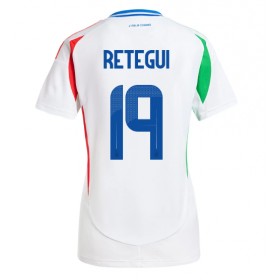 Italien Mateo Retegui #19 Auswärtstrikot EM 2024 Kurzarm